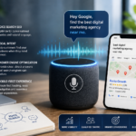 Voice search optimization with smart speaker, mobile search, local SEO, and answer engine optimization
