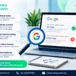 Google page indexing issues showing crawled pages, not indexed pages, technical SEO, duplicate content, internal linking and website authority by Ranks Growth